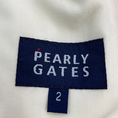 PEARLY GATES パーリーゲイツ ストレッチパンツ ギンガムチェック柄 オレンジ系 2 [240101096075] ゴルフウェア レディース_画像5