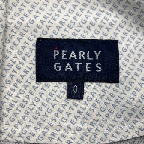 PEARLY GATES パーリーゲイツ スカート ロゴ 総柄 ネイビー系 0 [240101104224] ゴルフウェア レディース_画像4