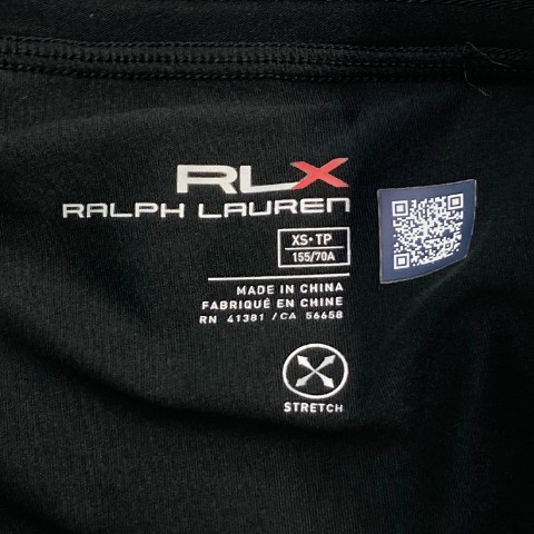 RLX ラルフローレン インナー付スカート 花柄 ブラック系 XS [240101073437] ゴルフウェア レディース_画像5