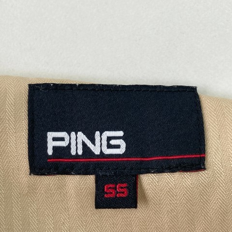 PING ピン 2023年モデル ストレッチスカート ロゴ　総柄 ホワイト系 SS [240101074423] ゴルフウェア レディース_画像6