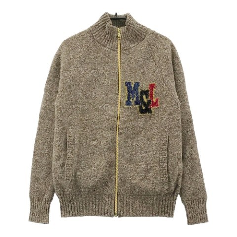 MARK&LONA マークアンドロナ ウール ニット ジップジャケット MARK&LONA マークアンドロナ ウール ニット ジップジャケット
