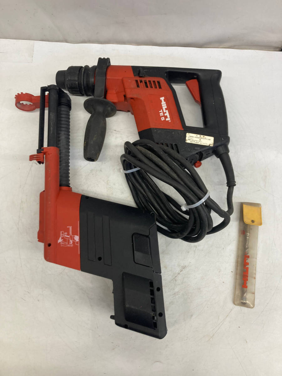 【中古品】HILTI ハンマードリル 集じんシステム付 TE5-DRS ITOFTB8XRW48