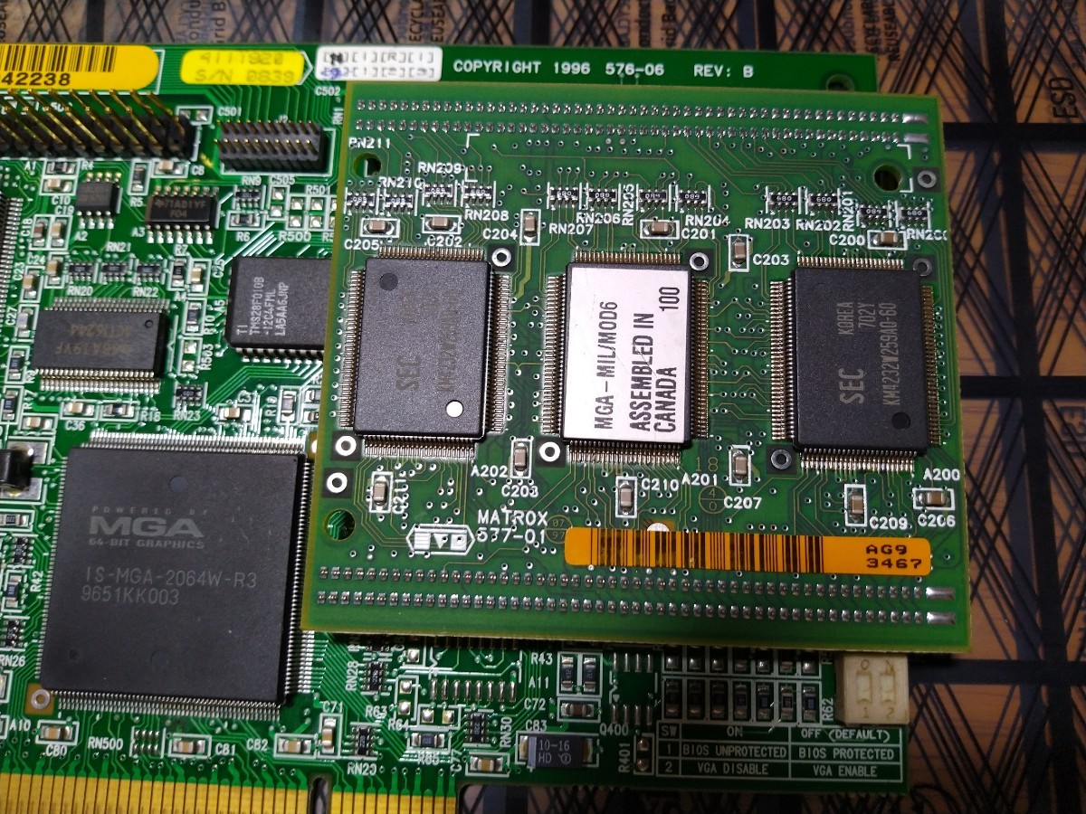 Matrox Millennium PCI 8MB_画像3