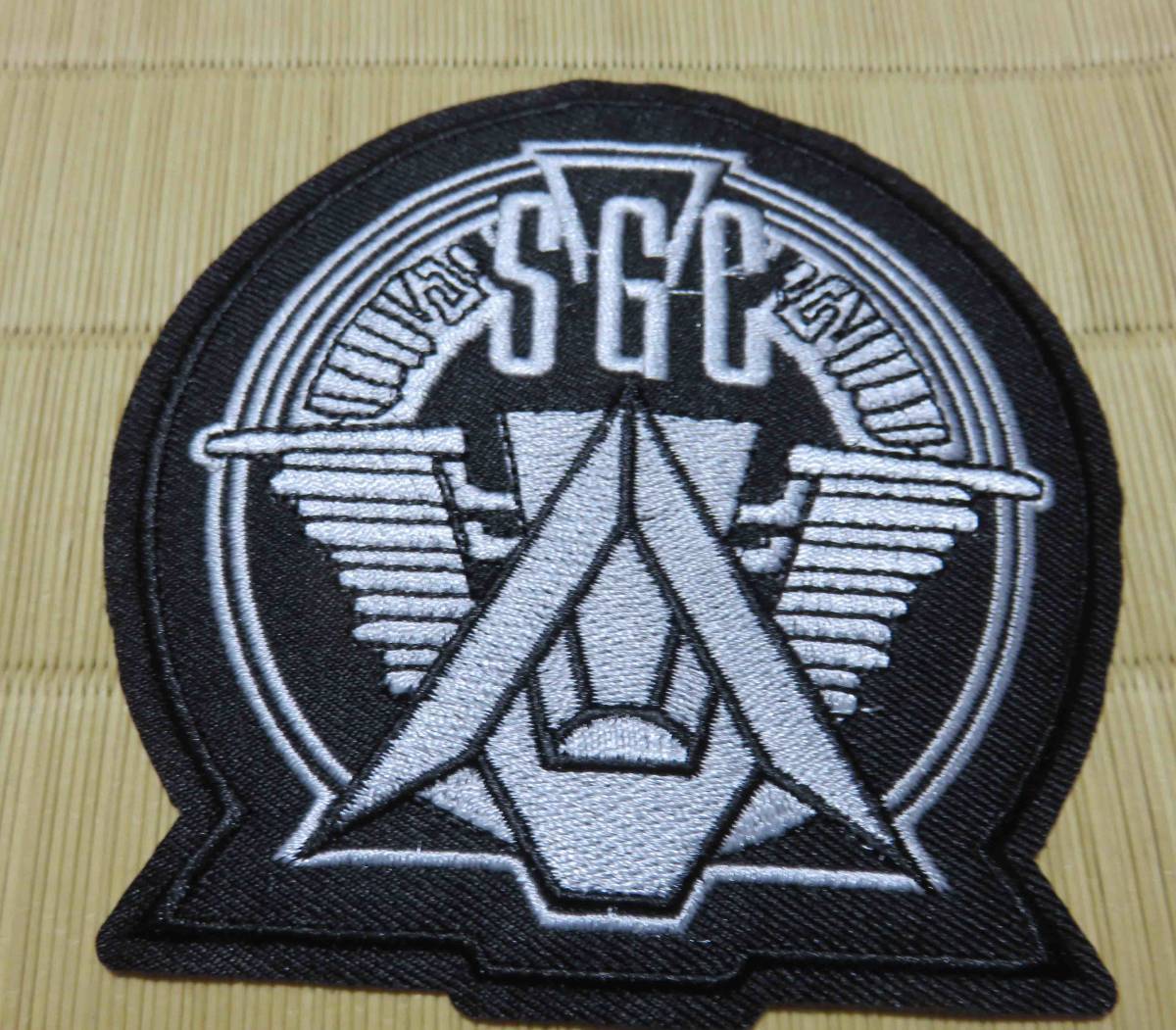 黒白銀SGC■新品stargate command スターゲイト SG-1スターゲイトコマンド 刺繍ワッペン アメリカ SF TVドラマ■サバゲー・ミリタリーの画像3