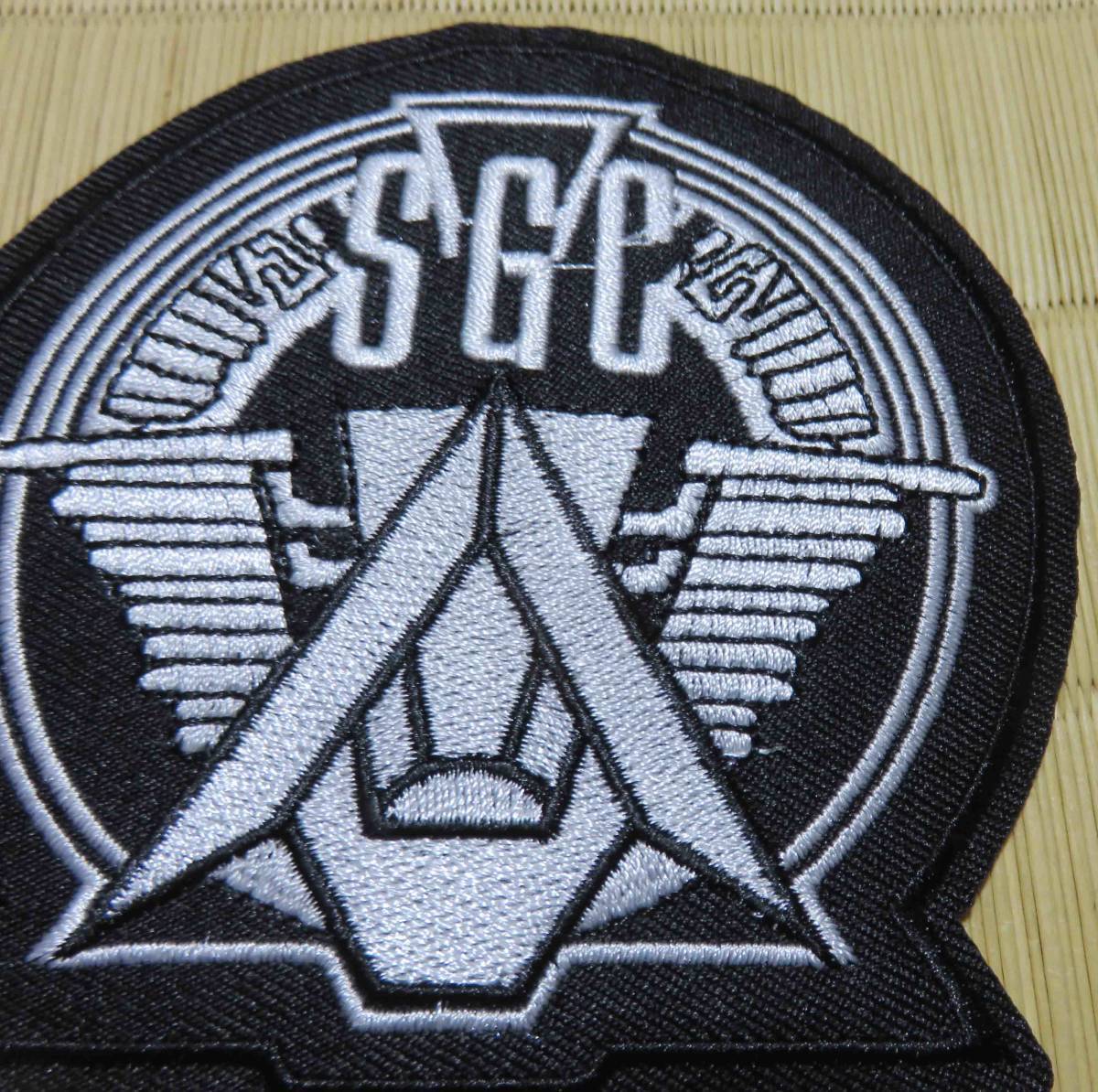 黒白銀SGC■新品stargate command スターゲイト SG-1スターゲイトコマンド 刺繍ワッペン アメリカ SF TVドラマ■サバゲー・ミリタリーの画像5