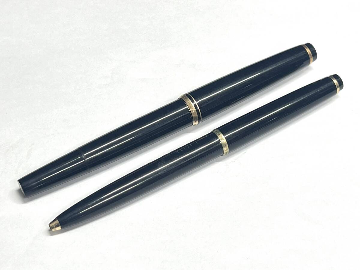 0001-0232 筆記用具 文房具 モンブラン MONTBLANC 万年筆 no.22 ボールペン no.38 おまとめ 2本_画像2