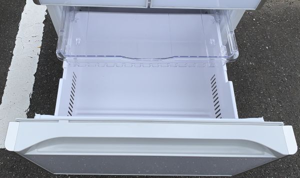 kz1k42-017 HITACHI R-S4000H vacuum tilt 5-door refrigerator right opening 2017 year made 401L crystal white (XW) Hitachi [ Chiba ]