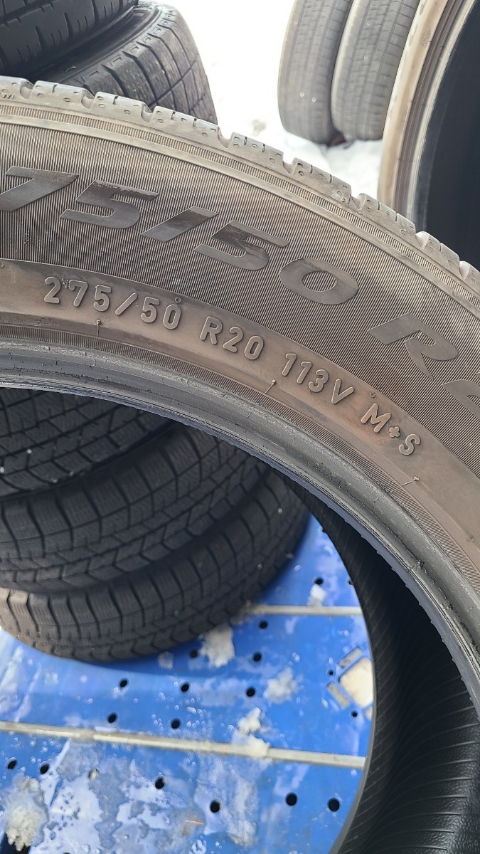 中古 275/50R20 ピレリスコーピオンゼロ 夏タイヤ オールシーズン 2019年製_画像6