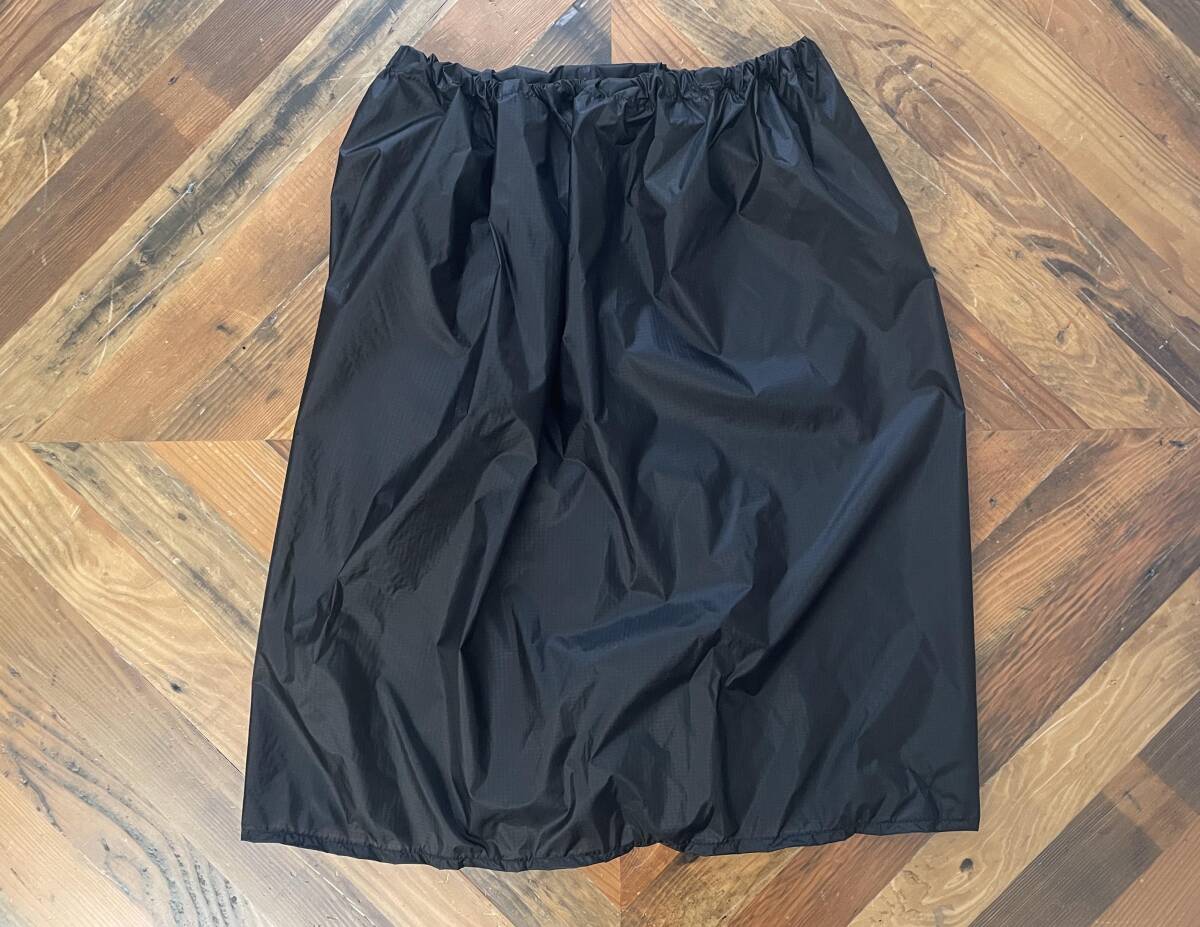 ULA Equipment Rain Kilt Black UL レインスカート ウルトラライト ブラック イクイップメント レインキルト