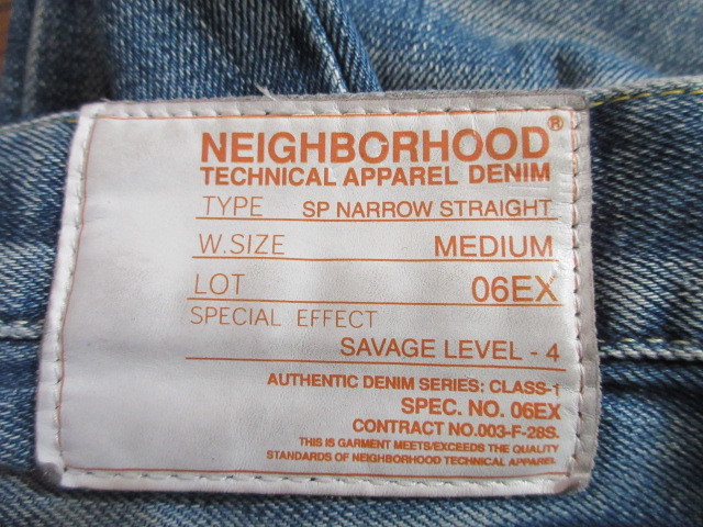  Neighborhood NEIGHBORHOOD SAVAGE 06EX Revell 4 Savage Denim M