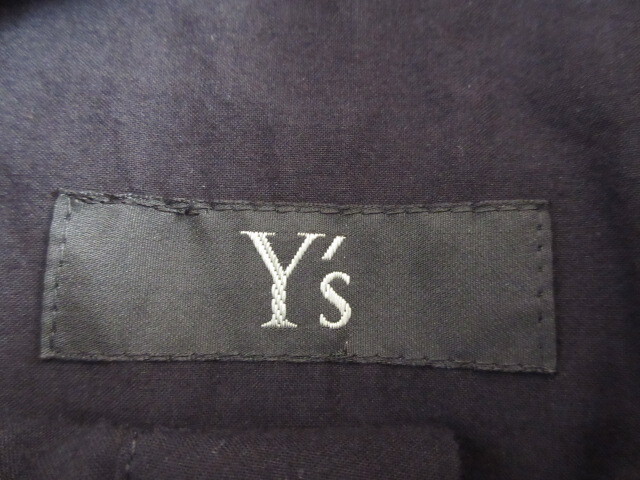 Y's ヨウジヤマモト　超　オーバーサイズ　ビッグ シャツ ワンピース コート　黒　2_画像3