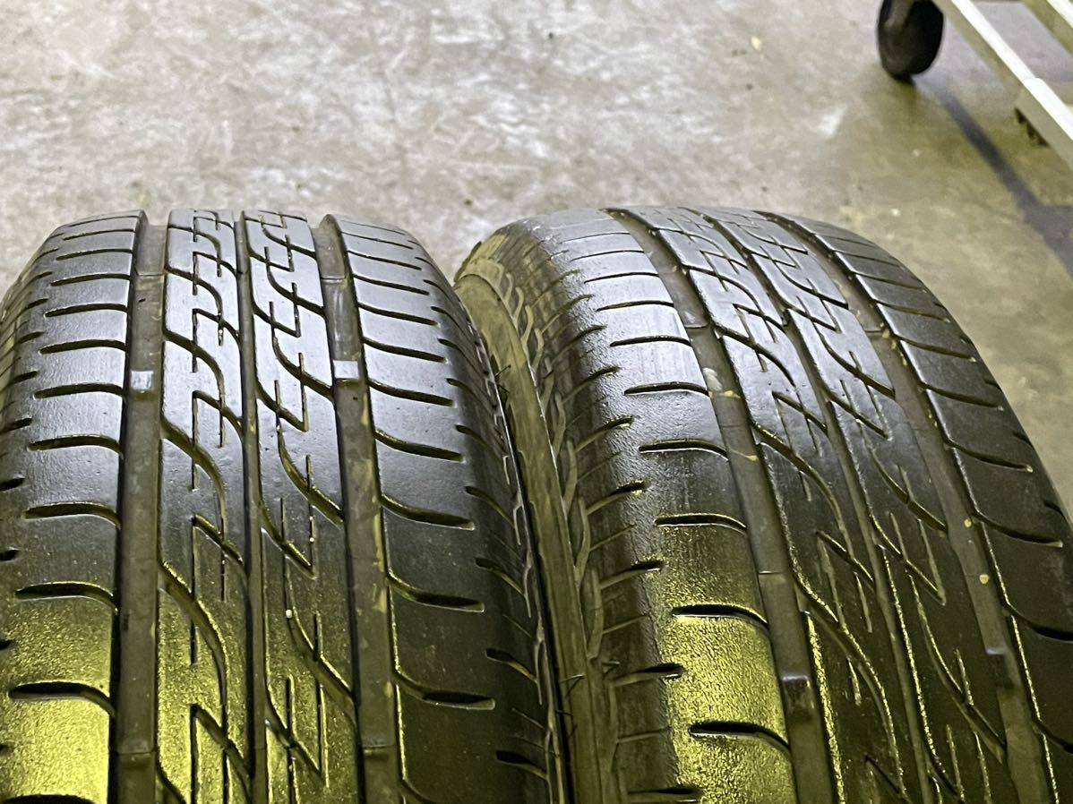 (4895)特価 バリ山 155/65R13 ワゴンR パレット ミラ ムーブ ライフ モコ AZワゴン ekワゴン 22年製 4本セットの画像5