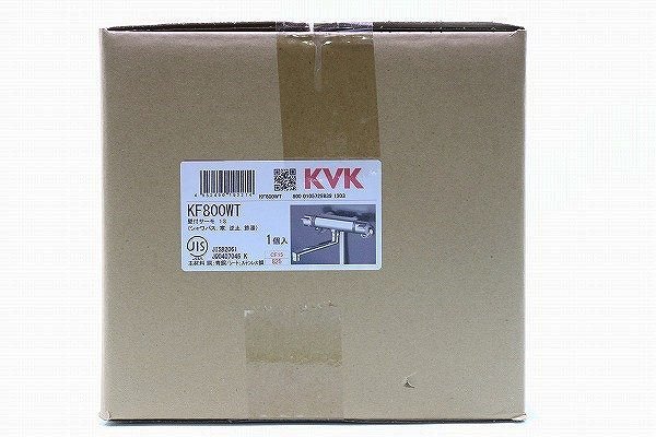 【質Banana】未使用品 KVK KF800WT 浴室用混合栓 壁付サーモスタット サーモスタット式シャワー 寒冷地用 現品限り♪_画像2
