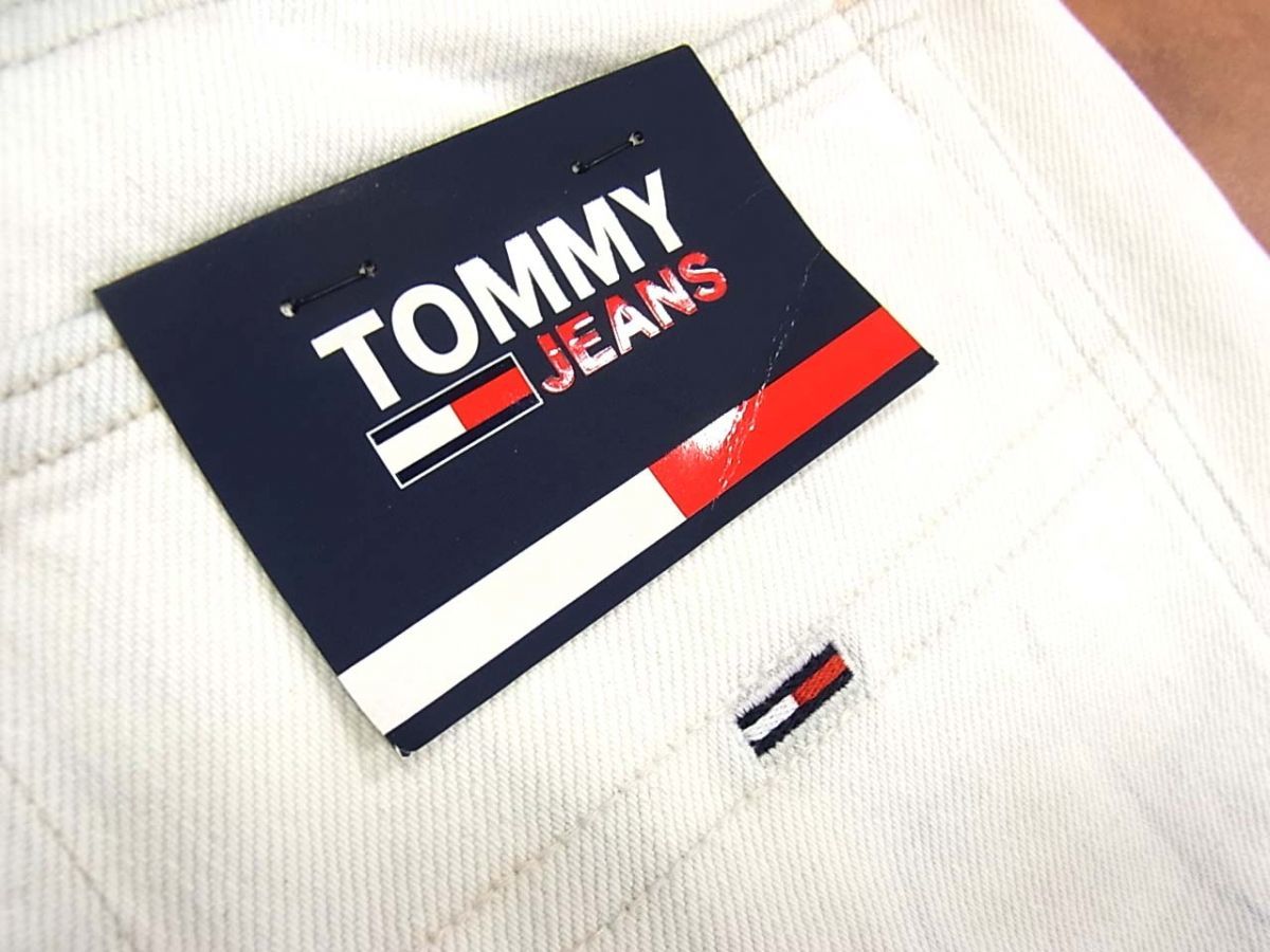 新品☆TOMMY HILFIGER トミーヒルフィガー MOM デニム パンツ ブリーチデニム テーパード レディース_画像5