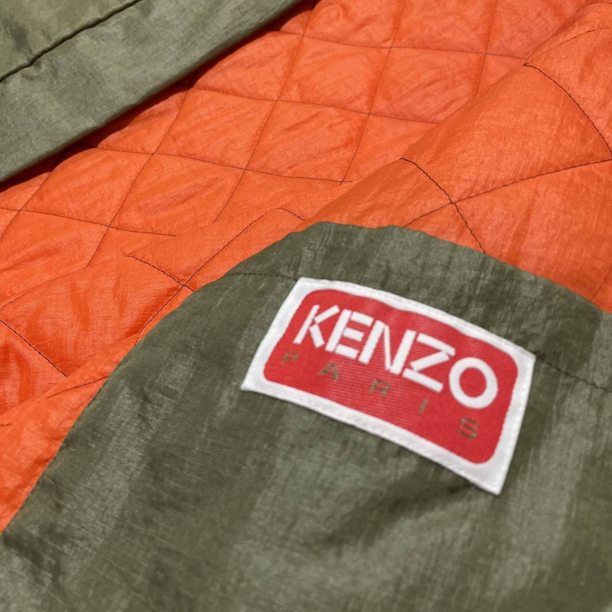 正規品 美品 KENZO ケンゾー KINGYO EMBROIDERED KIMONO アウター トップス ダウン ジャケット ロゴ XS_画像5