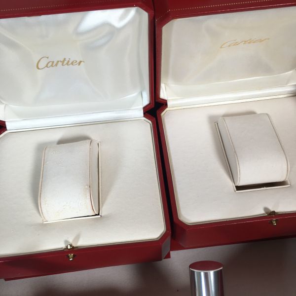 【13点セット/ボックス11点・アクセサリーケア用品2点】カルティエ Cartier 時計 空箱 アクセサリーケース メンテナンスセット_画像5