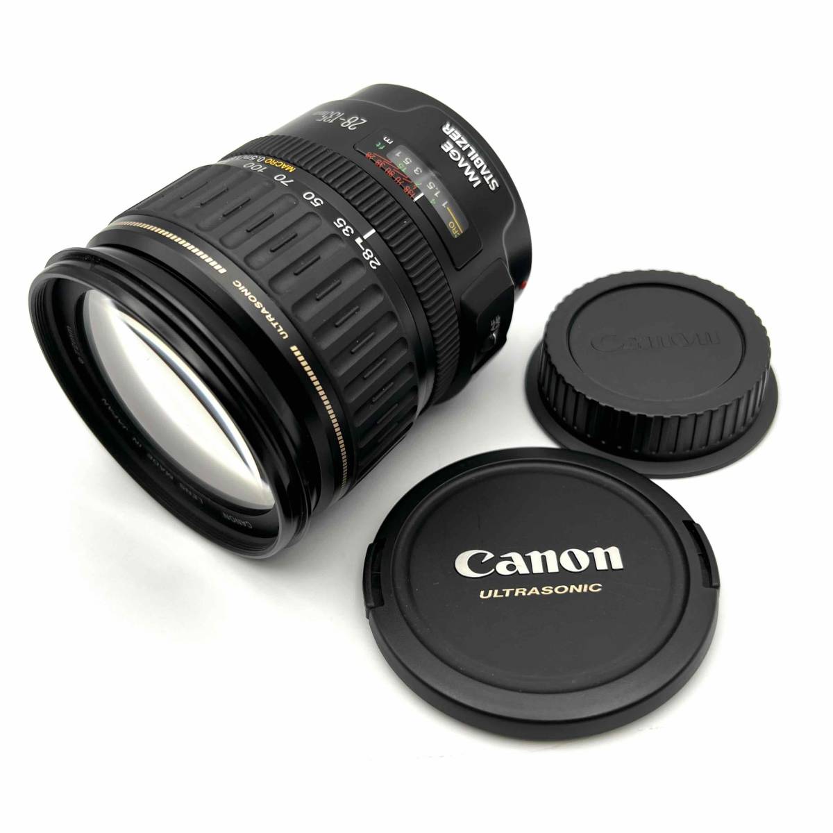 Canon キャノン ZOOM LENS EF 28-135mm 1:3.5-5.6 IS ULTRASONIC 一眼レフ カメラ レンズ AF IMAGE STABILIZER 動作未確認 現状品_画像1