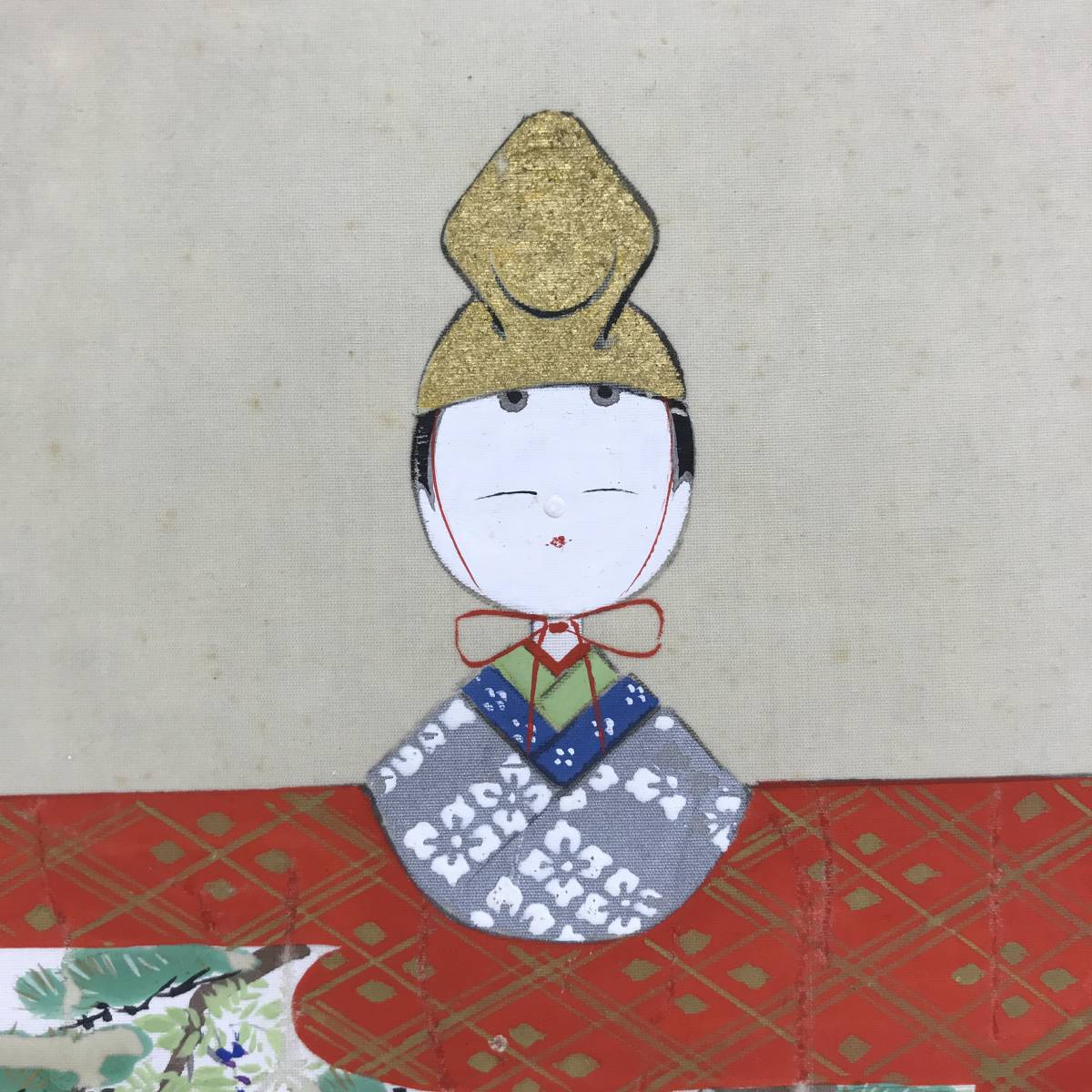 複製】//川合玉堂/松籟濤声/山水船人物図/工芸/布袋屋掛軸HG-980 複製】//川合玉堂/松籟濤声/山水船人物図/工芸/布袋屋掛軸HG-980