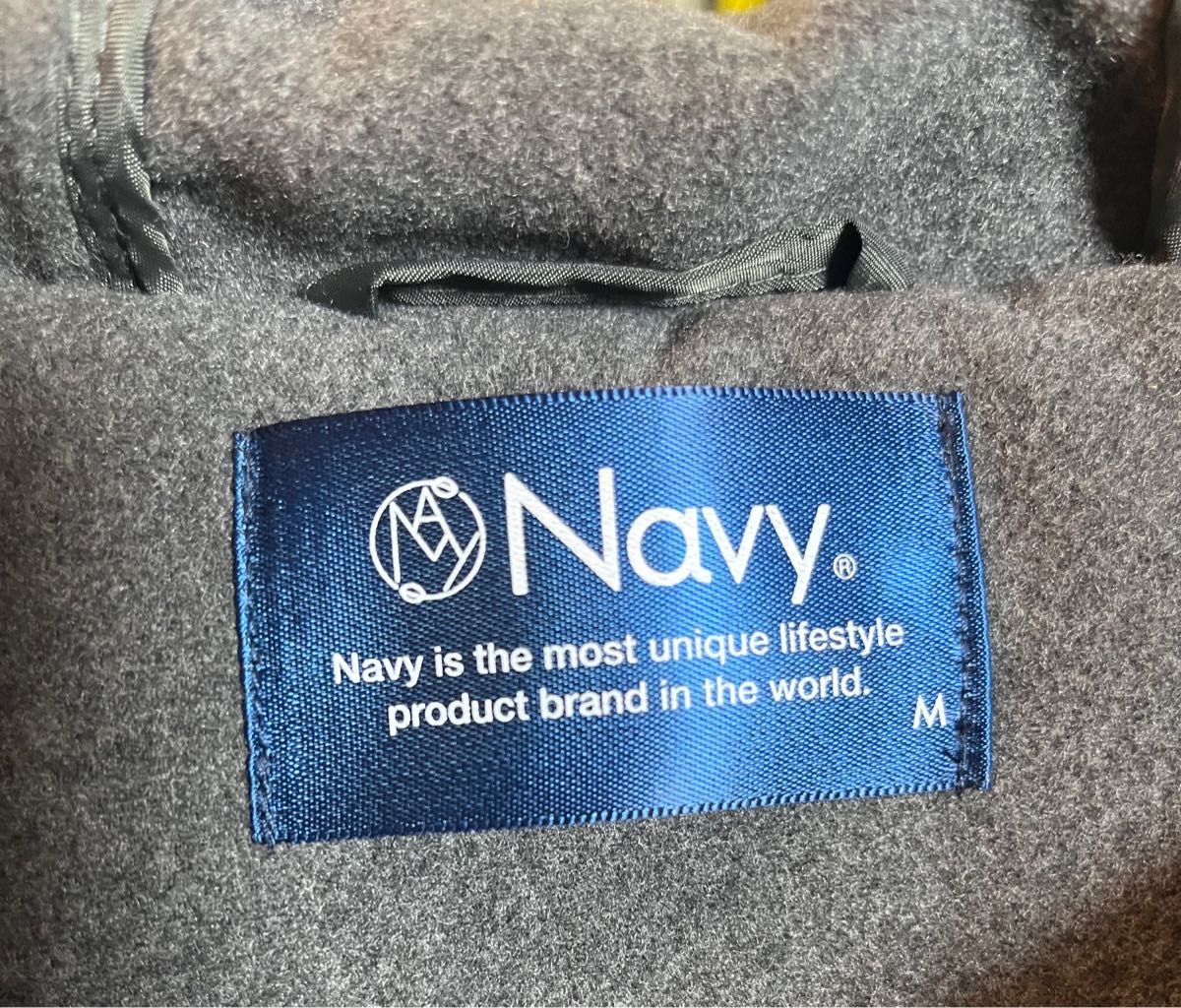 未使用(タグなし)  Navy   ダッフルコート　　　グレー　メンズ　Mサイズ  