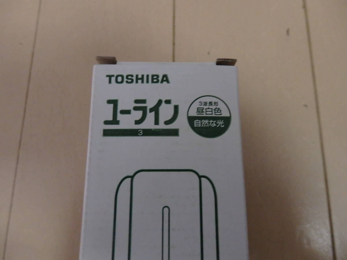 TOSHIBA Toshiba You line FHT24EX-N -K /2 2 piece set long time period stock goods unused 24W daytime white color 