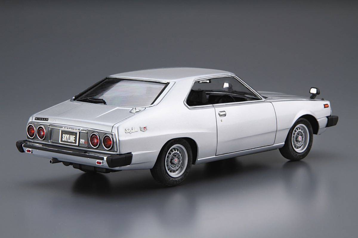 【未開封品】青島文化教材社 1/24 ザ☆モデルカー No.52ニッサン KHGC210 スカイラインHT2000GT-ES '77プラモデル《まとめ対応》_画像3