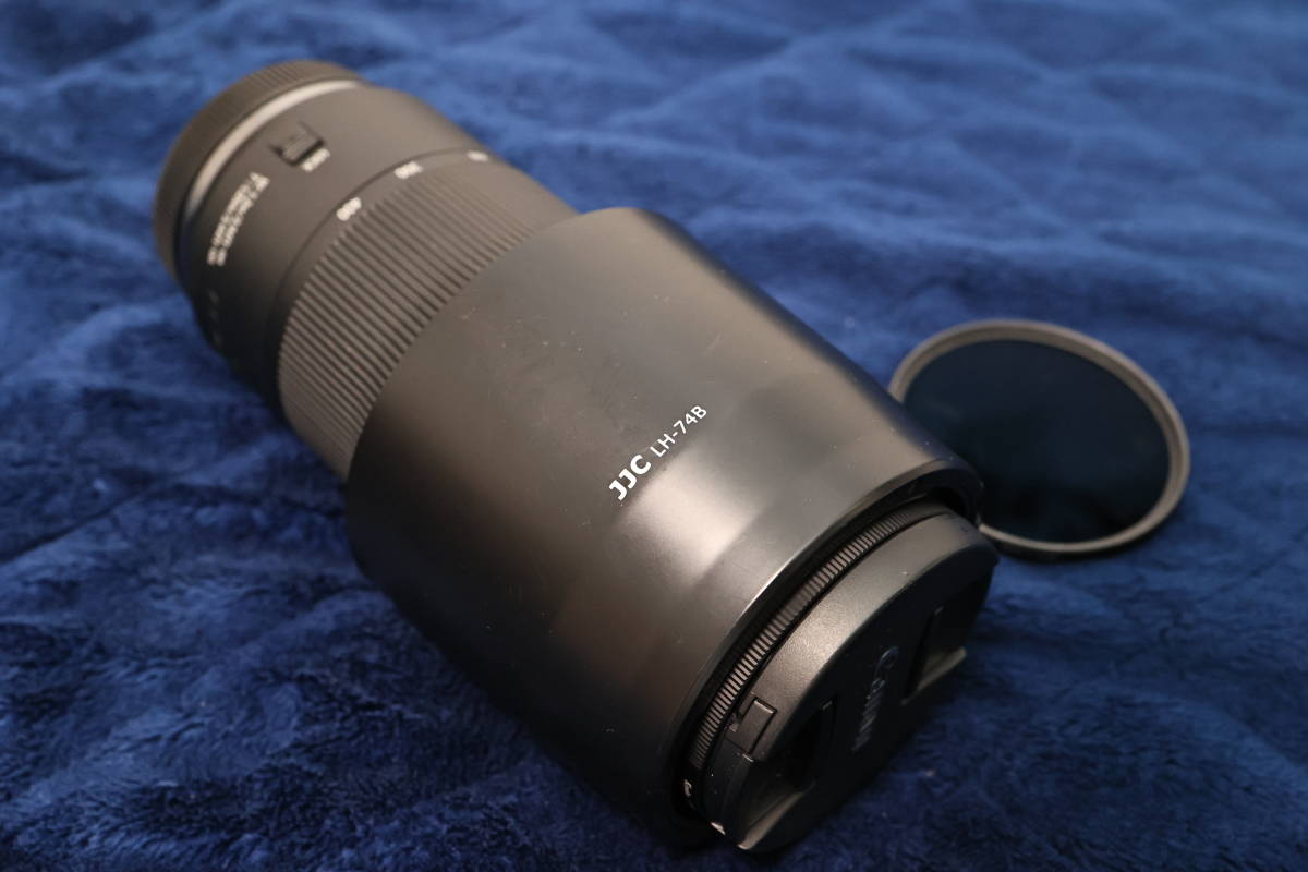 EOS RF100-400mm F5.6-8 望遠レンズ　PRO1D ND+プロテクター+レンズフード付き　　キヤノン　一眼レフ　ミラーレス_画像7