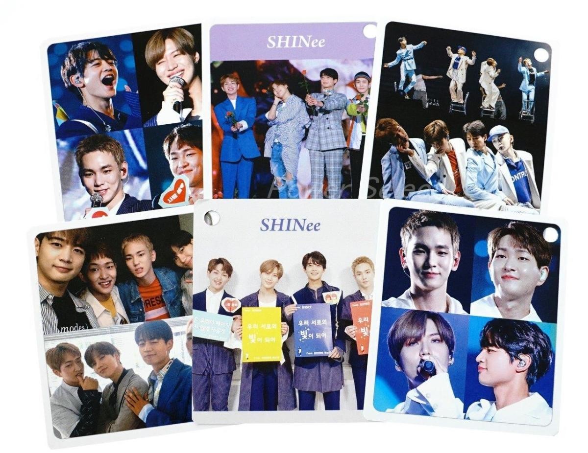 SHINee シャイニー グッズ 韓国語 単語 カード 63枚入 ステキな写真と韓国語学習 + ケース付 K-POP_画像2
