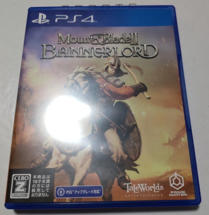 マウント&ブレイド2　MOUNT＆BLADEⅡ PS4　美品　送料込