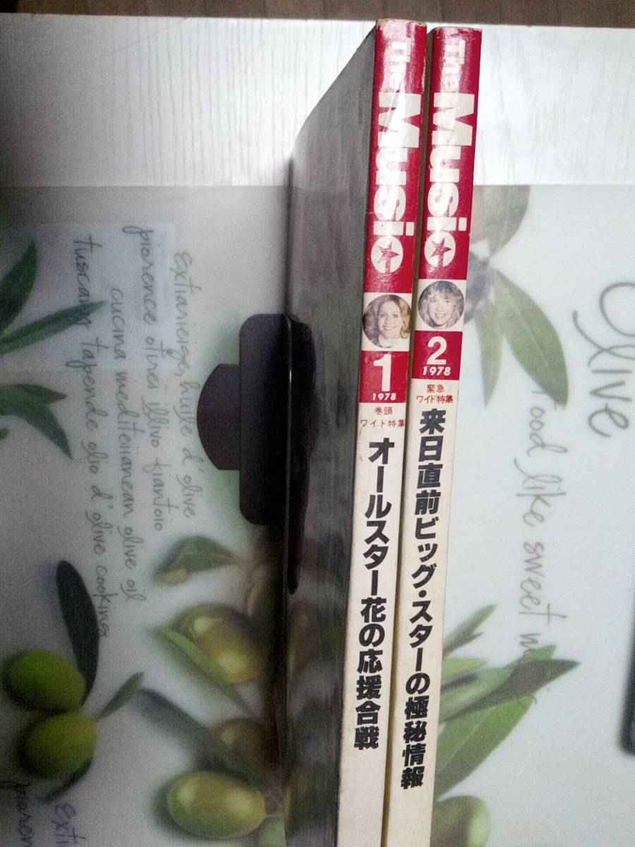 （難あり）The Music　ザ・ミュージック　1978年1月号・1978年2月号☆まとめて2冊セット●エアロスミス/フリートウッドマック/吉田拓郎_画像3