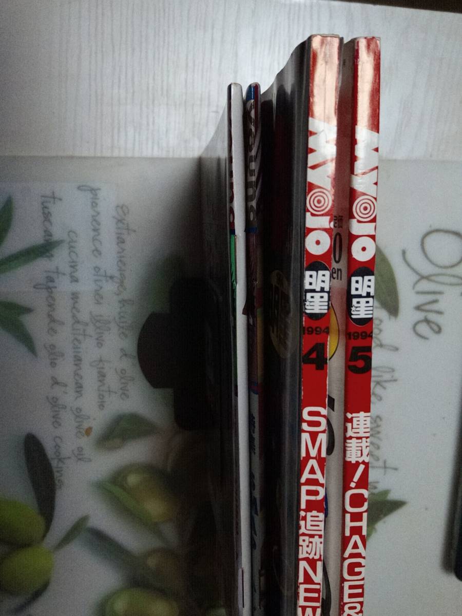 (送料込み）Myojo 明星1994年4月号（ヤングソング付）1994年5月号（ヤングソング付）☆まとめて2冊セット●SMAP/内田有紀/光GENJI/森口博子_画像10