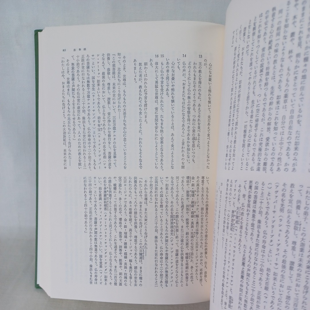 ☆ア　中村元「大乗仏典」平川彰　維摩経　法華経　中論　大乗起信論　華厳経　原始仏教　大乗仏教　岩波文庫青_画像5