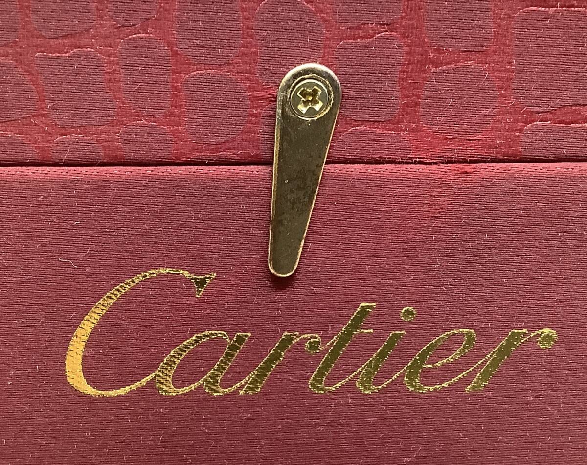 M349【中古・現状品】Cartier カルティエ フォトフレーム クロコ柄 限定非売品_画像8