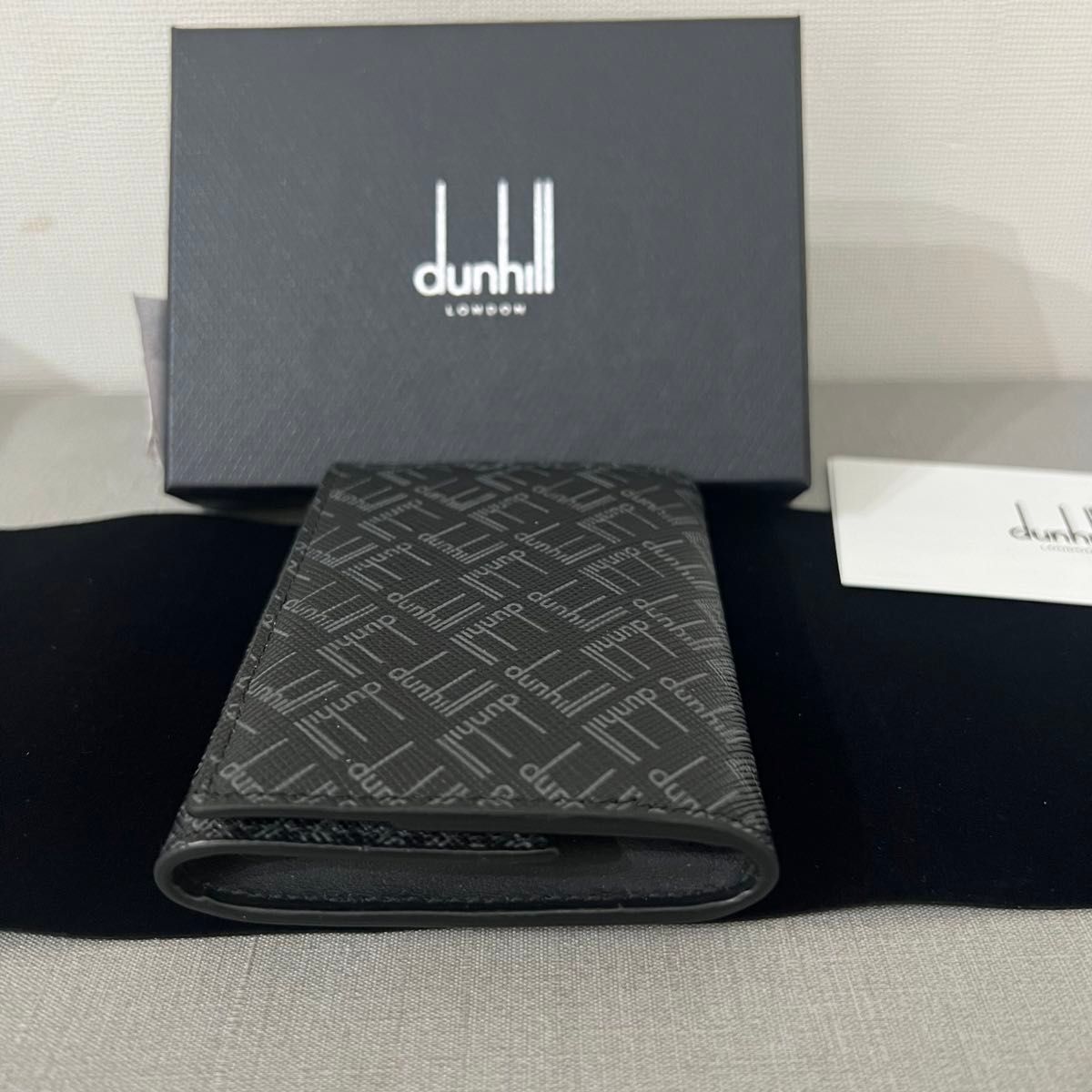 ダンヒル dunhill コインケース シグネチャー コレクション ブラック