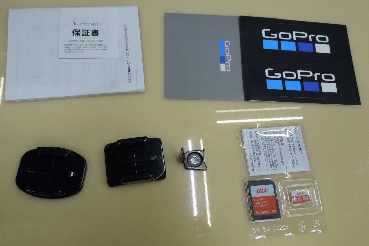 GOPRO HERO 6 BLACK ＋リモコン＋別売りカバー＋メモリーカード（32GB)+充電用USBケーブル（本体用、リモコン用）の画像5