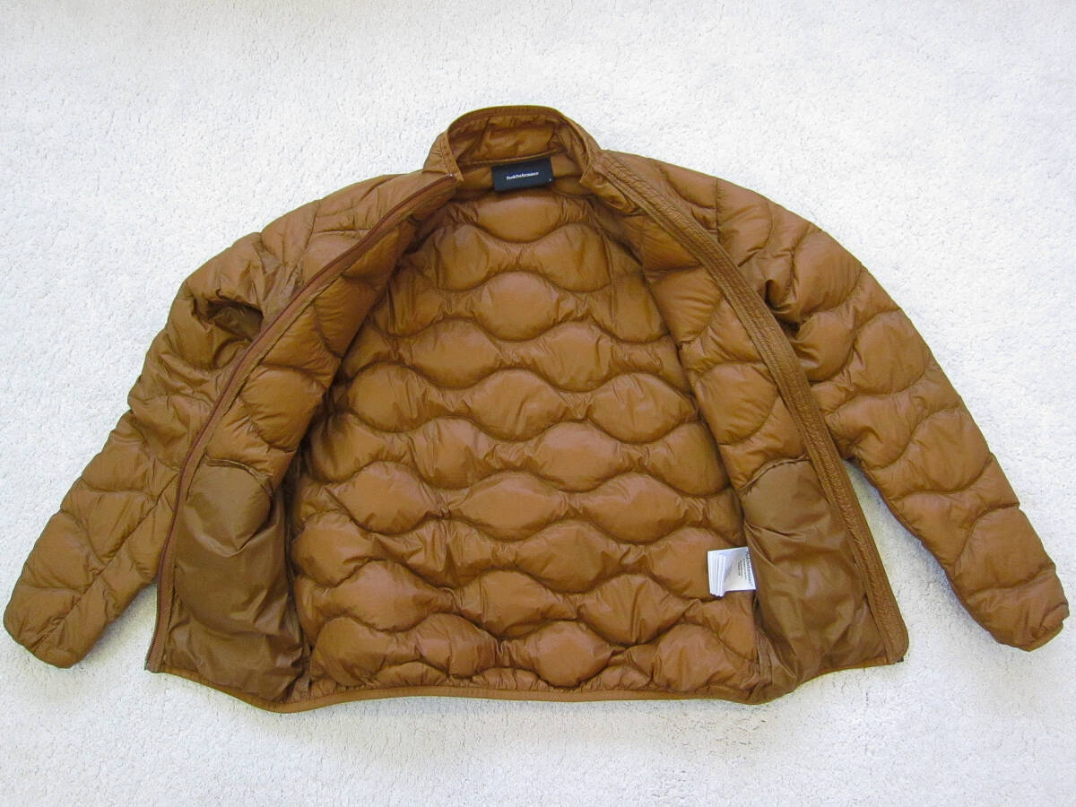 【良品】PeakPerformance ピークパフォーマンス Helium Jacket ブラウン Ｓ Peak Performance ダウン Used【検索:Arc'teryx North Face】_画像7