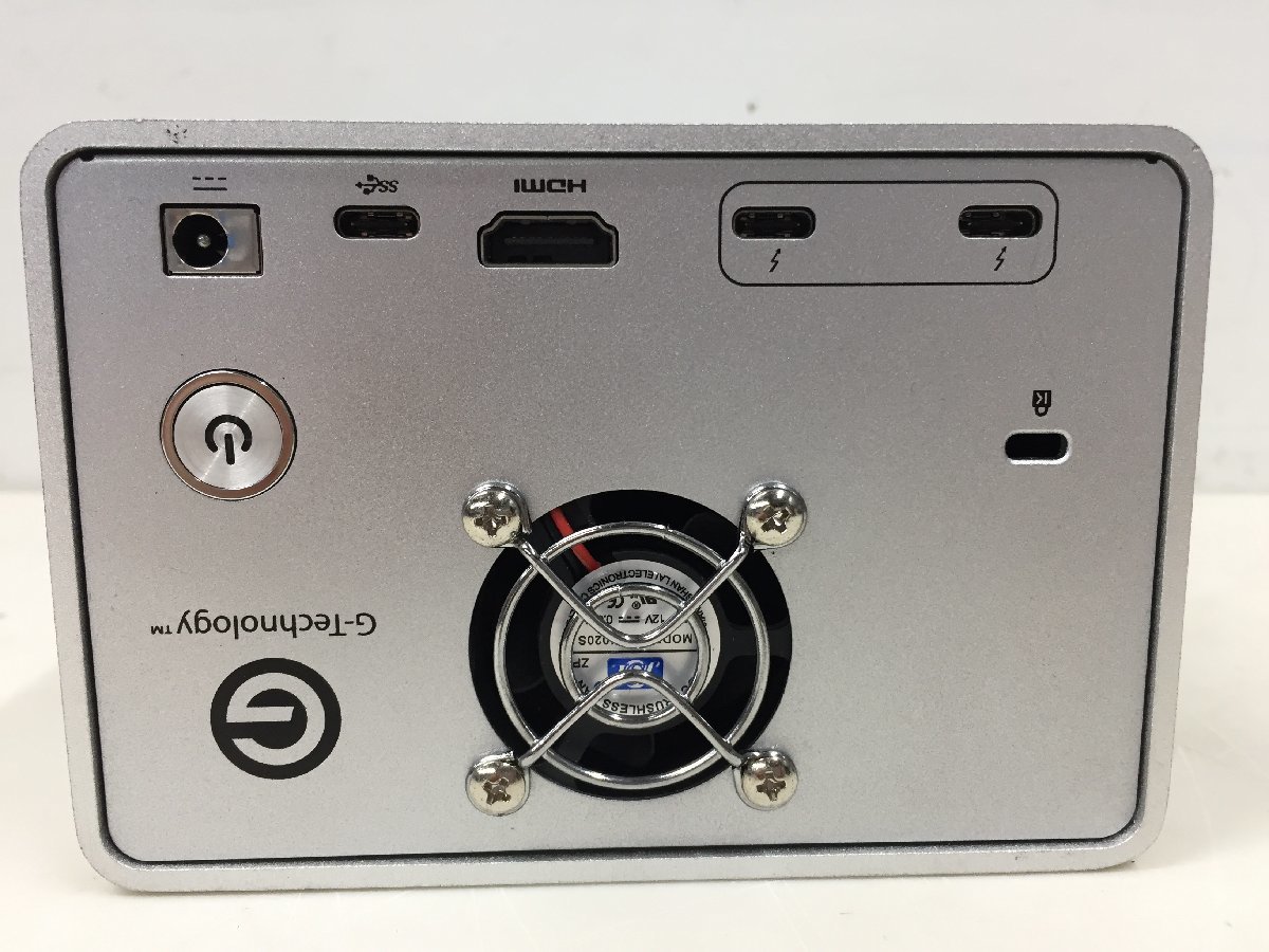 G-Technology G-RAID 24TB Thunderbolt 3 ケースのみ HDD無し ※通電のみ確認（管２ＦB5）