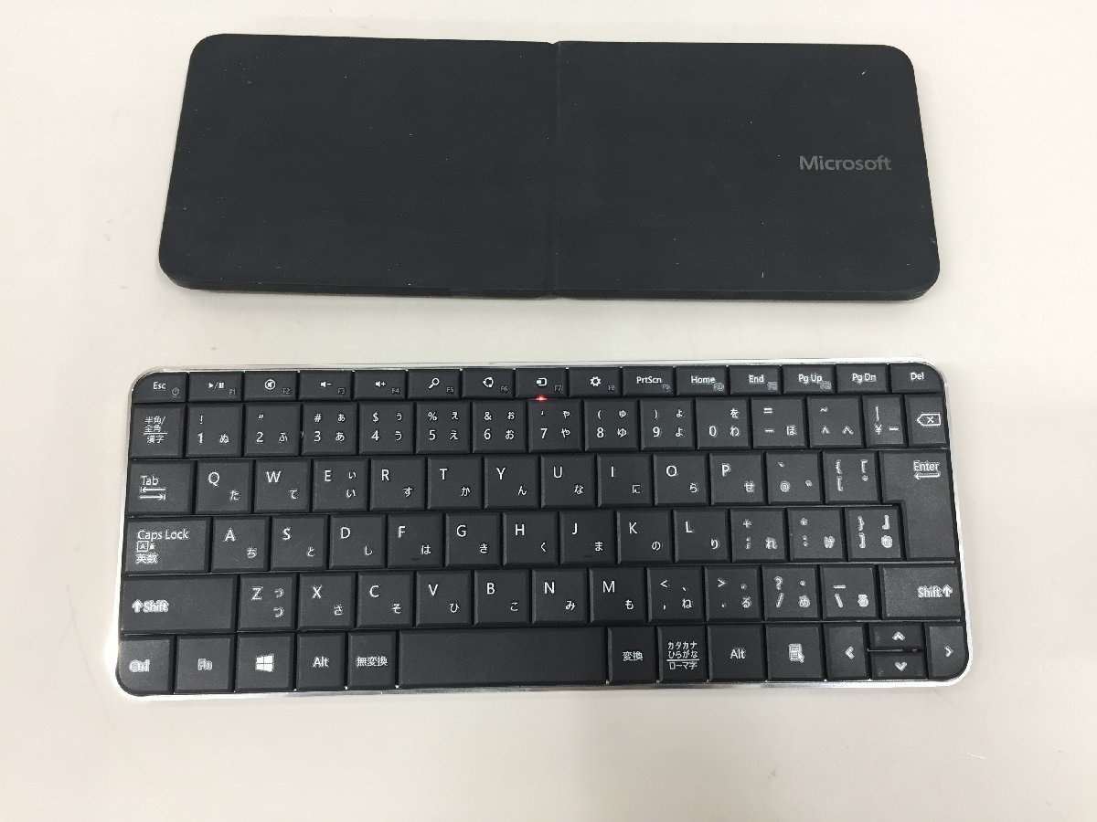 Microsoft 1521 ワイヤレスキーボード マイクロソフト Wedge Mobile Keyboard (管２FC）_画像1