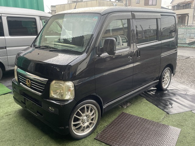 34886☆HM1 後期バモス Lターボローダウン☆B92P 黒☆部品取り/パーツ取り車/ご希望部品がありましたらお気軽にお問い合わせください。_画像2