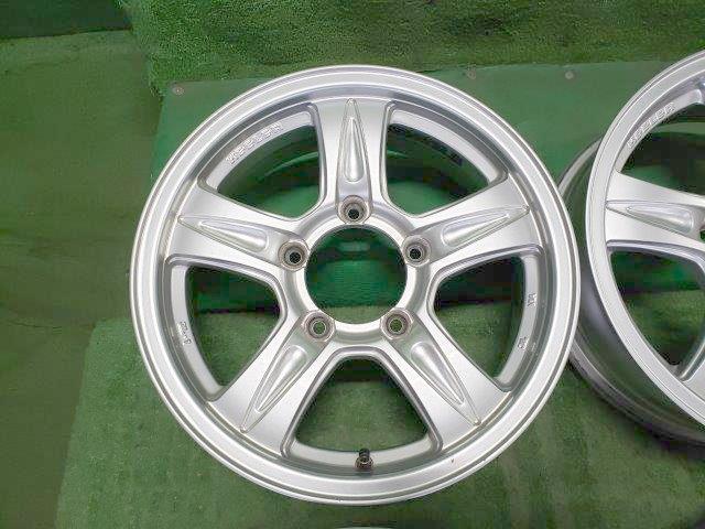 スズキ ジムニー JB23 KEELER アルミホイール 4本セット 16X5.5J +19 PCD139.7 5H 5穴 JB64 JB74 JA11 JA12 JA22 JA51 JA71 JB31 JB32_画像2