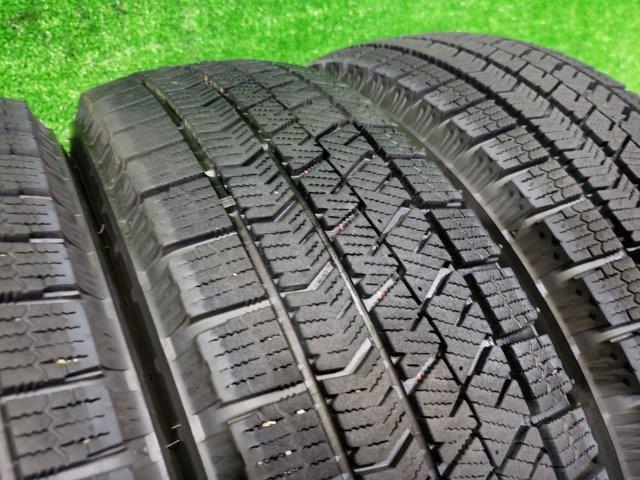 ブリヂストン ブリジストン BS スタッドレスタイヤ 4本セット ブリザック VRX2 155/65R14 2022年 7分山 VRX VRX3_画像2