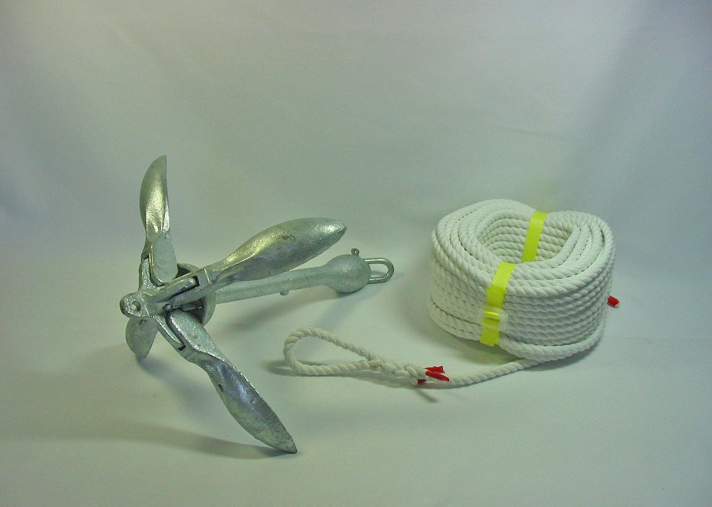  anchor 6K holding anchor 50m rope set 