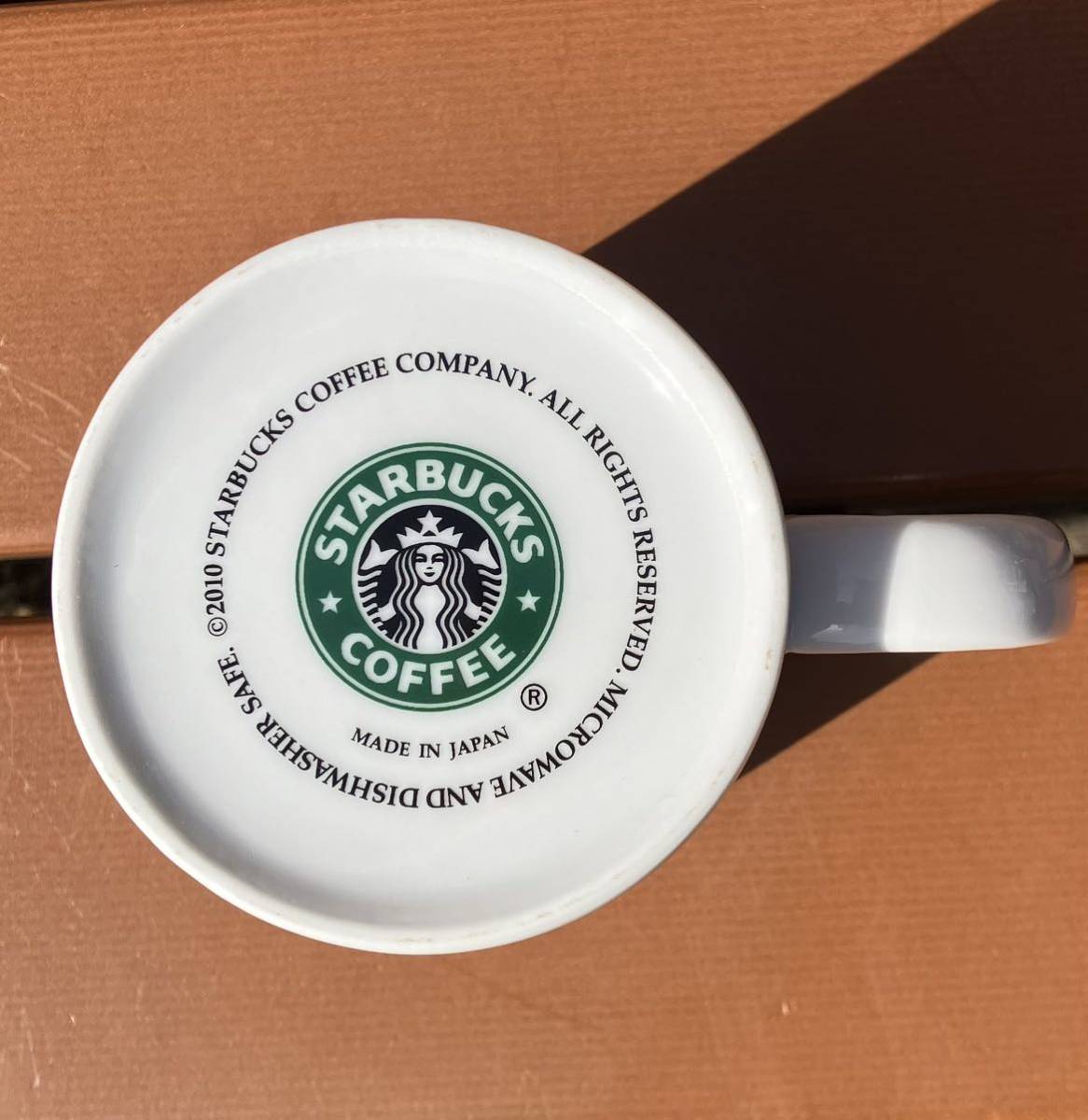 2010 日本製　Starbucks スタバ　セイレン　マグカップ　送料無料_画像4