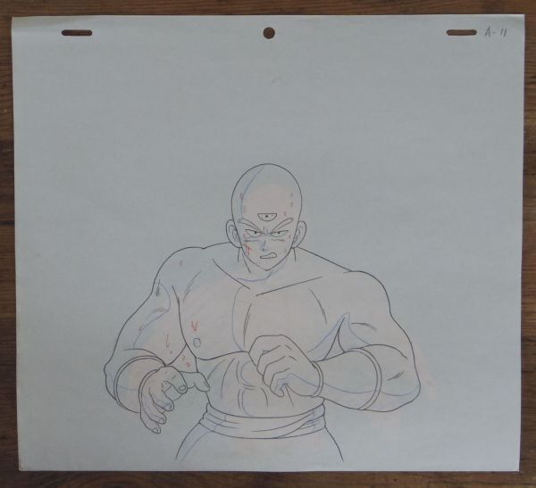 セル画 ドラゴンボール 天津飯 176 A7 動画 原画 天下一武道会 セル画 ドラゴンボール 天津飯 176 A7 動画 原画 天下一武道会