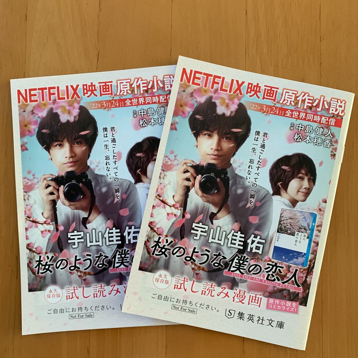 桜のような僕の恋人 試し読み漫画 集英社 Netflix 中島健人 松本穂香_画像1