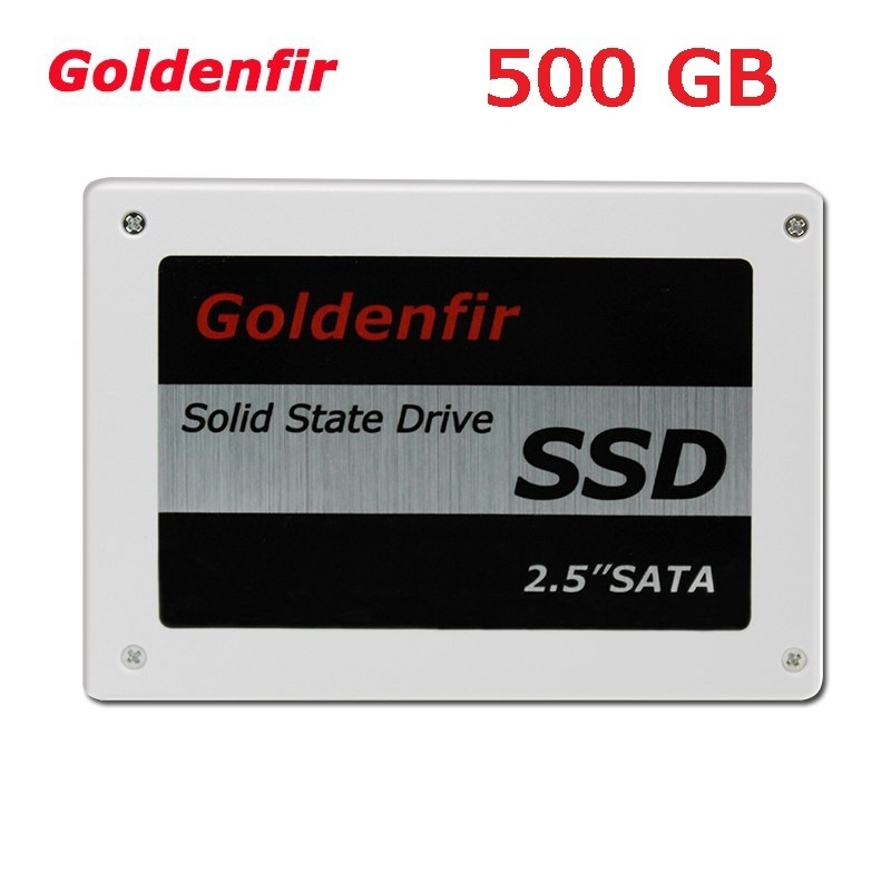 《最安新品！》SSD Goldenfir 500GB SATA3 / 6.0Gbps 新品 2.5インチ 高速 NAND TLC 内蔵 デスクトップPC ノートパソコン_画像1