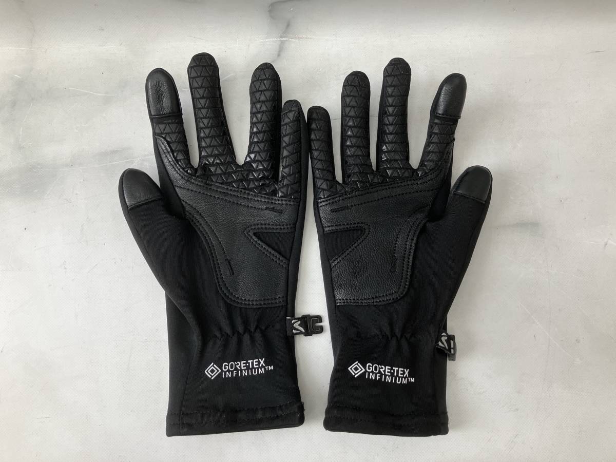 MILLET Millet GORETEX INFINIUM Gore-Tex gloves glove XS/7.5 size black black 