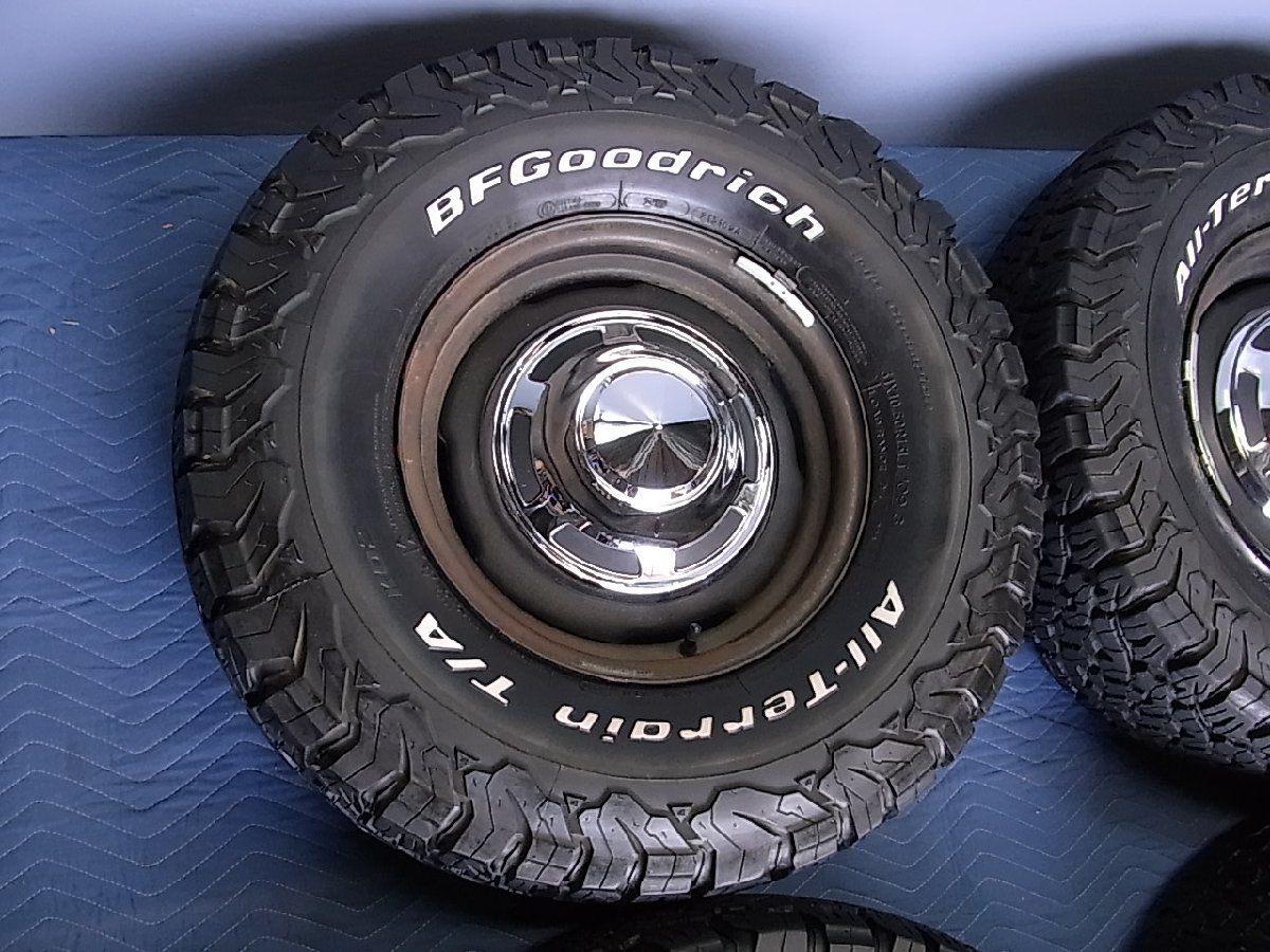 トヨタ 40系 ランドクルーザー40 純正 15インチ BFGoodrich All-Terrain T/A K02 31×10.50R15LT 4本 / US 輸出用 スチールホイール_画像5