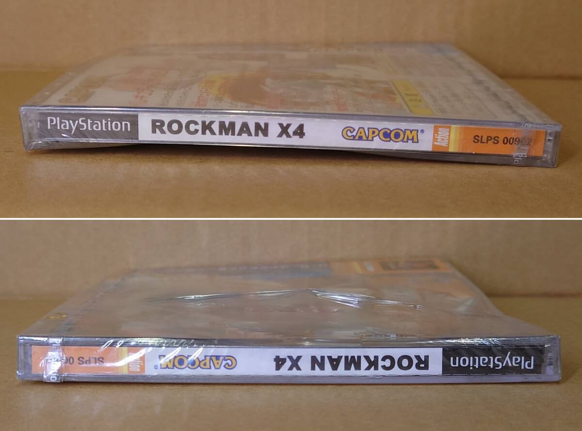 Yahoo!オークション - 新品未開封 PSソフト ロックマンX4 難あり Yahoo!オークション - 新品未開封 PSソフト ロックマンX4 難あり