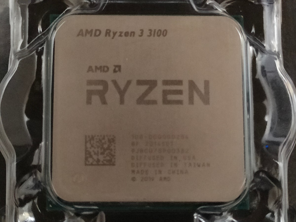 AMD Ryzen 3 3100 【CPU】_画像1