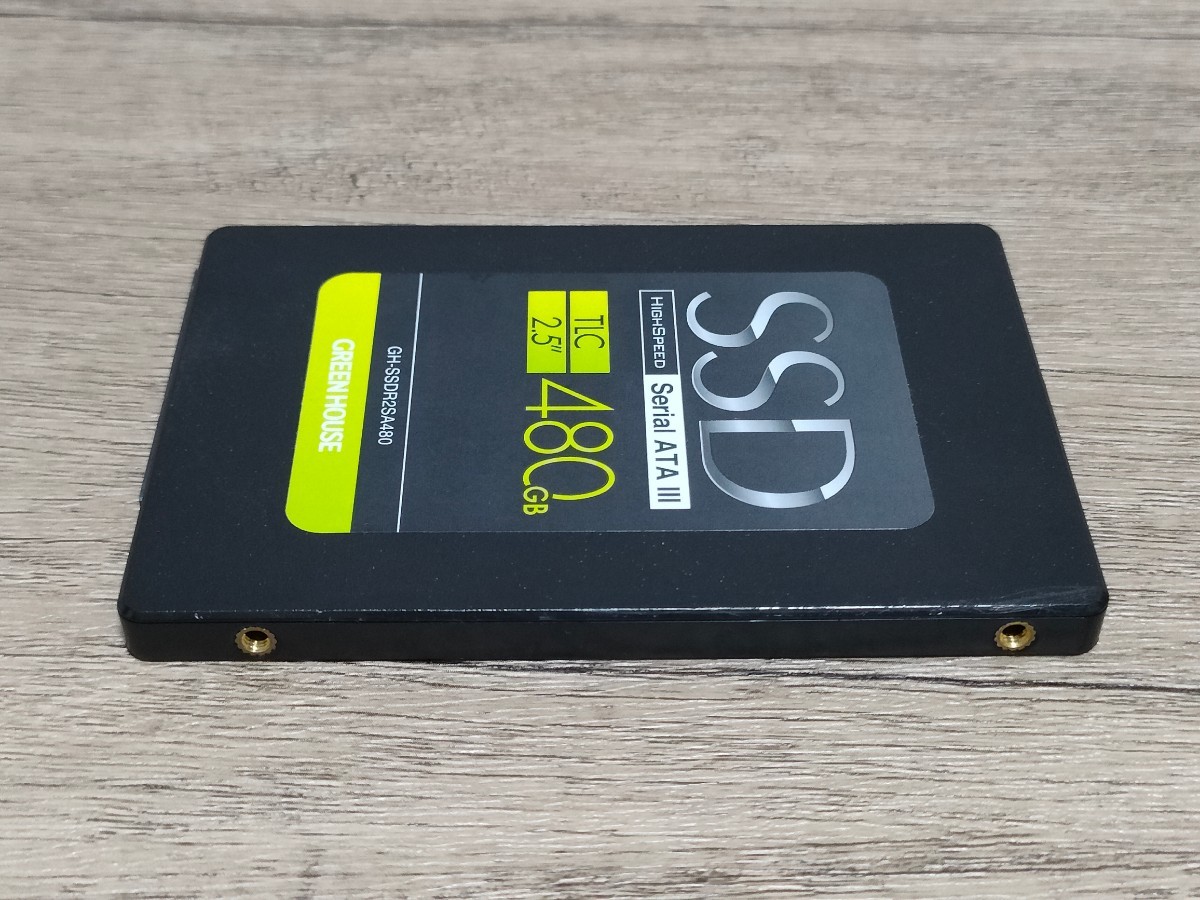 GREEN HOUSE GH-SSDR2SA480 2.5inch SATA3 Solid State Drive 480GB 【内蔵型SSD】_画像5